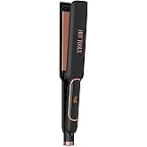 HOT TOOLS Professional Rose Gold Digital Extra Long Flat Iron, 1-1/2 inch