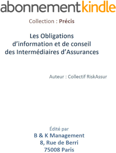 Download Les obligations d’information et de conseil des Intermédiaires d’Assurances PDF