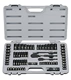 Stanley 92-824 Black Chrome and Laser Etched 69-Piece Socket Set