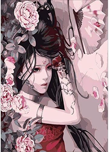 WODEWO Painting Wall Decor 30X40 Diy 5D Diamond Painting Kits For Adult Kids Ballet Dancer Full Drill Embroidery Kits Painting By Numbers Cross Stitch Crystal Rhinestone Diamond Paint Home Wall Bedroo