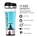 Stylish Electric Shaker Bottle - Smart Automatic Shaker Mixer with Rechargeable Electric USB for Easily Make a Variety of Drinks - Removable and Easy to Clean Protein Shaker Bottle (Dark Blue)