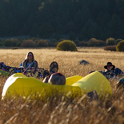 Chillbo Baggins 2.0 Best Inflatable Lounger Hammock Air Sofa and Pool Float Ships Fast! IDEAL SUMMER GIFT Air Lounger for Indoor or Outdoor Use or Inflatable Lounge for Camping Picnics & Festivals