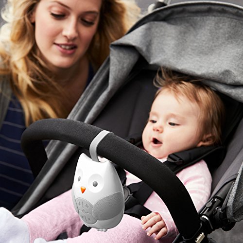 Skip Hop Portable Baby Sound Machine, Stroll & Go, Owl