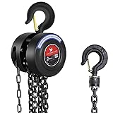 Manual Chain Hoist | 1 Ton/2000 lbs Capacity