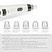 Zdatt Blackhead Remover Pore Vacuum with Beauty Lamp Care Comedo Suction Exfoliating Electric Comedone Acne Extractor Facial Cleaner with 5 Suction Heads and 5 Level Suction Force-FDA Approved