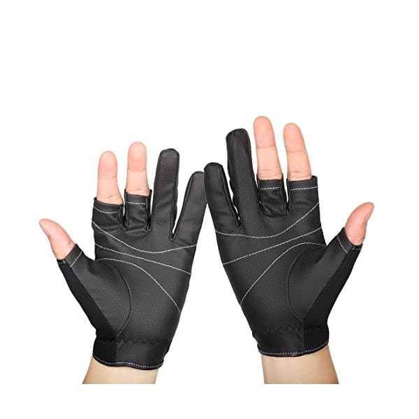 SeaKnight-Neoprene-Outdoor-Sport-3-Cut-Fingers-Fishing-Gloves-SK03-Anti-slip-Windproof-for-Fishing-Hunting-Riding-Cycling SeaKnight-Neoprene-Outdoor-Sport-3-Cut-Fingers-Fishing-Gloves-SK03-Anti-slip-Windproof-for-Fishing-Hunting-Riding-Cycling