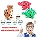 Kids and Adults Autism Toys/Dinasour Squishy Stress Ball/Stress Relief Squeeze Toys/Best Rubber Dinosaur Mesh Ball Squeeze Toy for Stress Reduction-Animal Adorable Party Favor,(3 Styles of Dinosaurs)