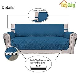 Easy-Going 4 Seater Sofa Slipcover Reversible Sofa