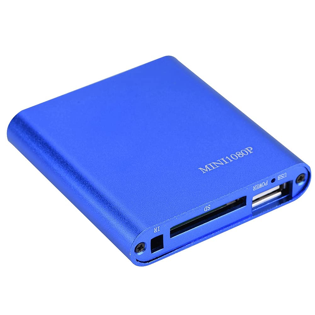 Mini HD Media Player, for TV - Blue, UK Plug