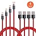 USB Type C Cable,Ofspower 4Pack 1ft 3ft 6ft 10ft Braided USB Type A to C Fast Charger Cord for Macbook, LG G6 V20 G5,Google Pixel, Nexus 6P 5X, Nintendo Switch, Galaxy S8