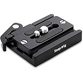 PROAIM SnapRig Quick Release Plate with Base & Plate Set. Mount on Tripod, Jib, Cages with Multiple Threaded Holes. for DSLR Cameras & Rigs. (QR207)