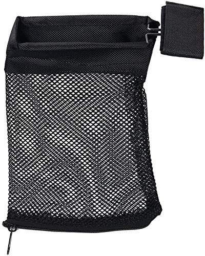 Namvo Brass Catcher, 20mm Rail Mount Cartridge Shell Pouch for AR-15 M4 Quick Unload Nylon Mesh Zippered Closure