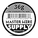 Stainless Steel 316L - 250' - 36 Gauge Wire - 250ft - 0.13mm - 0.005in - Made in USA - Master Wire Supply