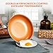Cookware Set, Aicook Non Stick Cookware Set 10pcs, Induction Cookware, Copper Pan, Dishwasher and Oven Safe Cookware Set
