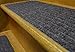 Stair Treads Collection Set of 13 Indoor Skid Slip Resistant Carpet Stair Tread Treads (7 inch x 24 inch) (Dark Grey, Set of 7)