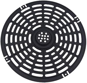 KABAKE Air Fryer Replacement Parts, Grill Plate for 3.7QT Air Fryer Pan Non-Stick Air Fryer Accessories Various Specifications Replacement Parts Air Fryer Rack,Dishwasher Safe