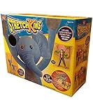 Stretchkins Elephant Life-size Plush Toy That You Can Play, Dance, Exercise and Have Fun With