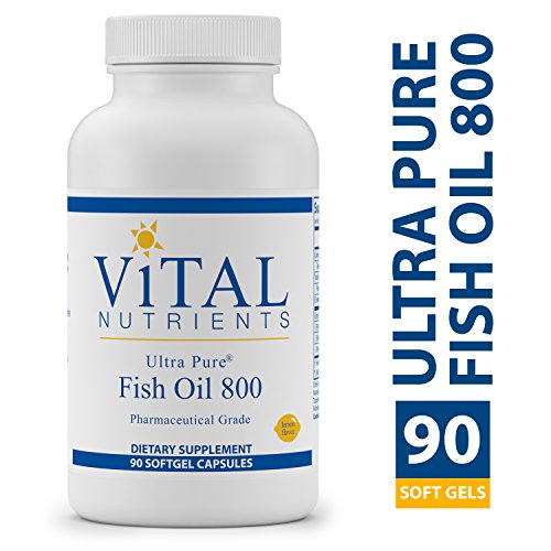 Vital Nutrients Ultra Pure Fish Oil 800 (Pharmaceutical Grade) Hi