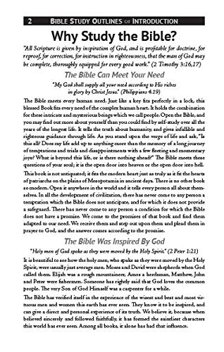 Bible Study Outline Bundle (Volumes 1-4) NKJV
