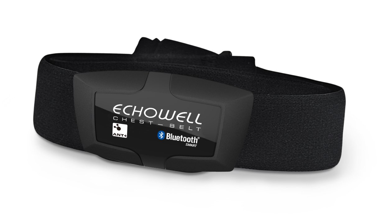Echowell Unisex Adult Heartrate strap Heartrate Strap - black,