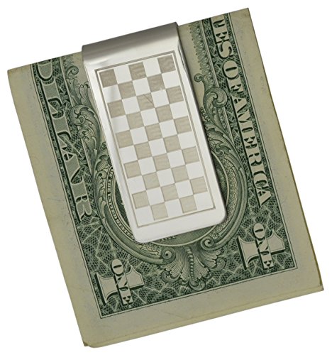 Silver Stainless Steel Slim Money Clip