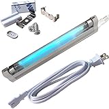 6W UV Linear Germicidal Lamp Kit Suitable up to 100 sq. ft. Small Room with 5ft/1.5m Cord and US Plug No Ozone