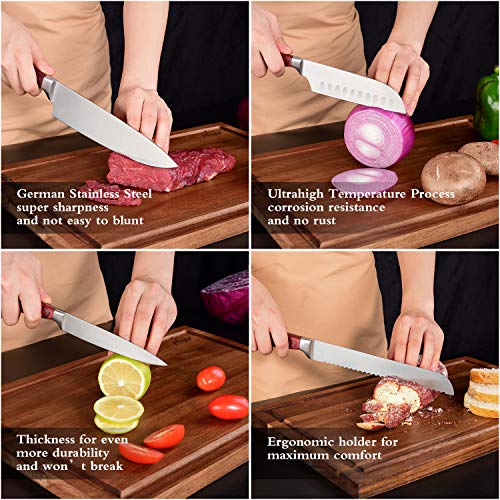 Knife-Set-Premium-18-Piece-Kitchen-Knife-Set-with-Block-made-of-High-Carbon-German-Stainless-Steel-with-Knife-Sharpener-6-Steak-Knives
