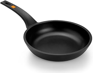 BRA Efficient Bratpfanne, Aluminium, Schwarz, 16 cm