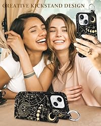 Lotadilo for iPhone 15 Wallet Case with Card