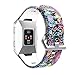 allbingo Fitbit Ionic Accessory Bands, Manly Case Women Cute Strap Rugged Pro G-Shock Like Protective Wristband for Fitbit Ionic Smartwatch