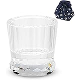 2ジー セレクト 湯呑 Φ5x5cm 仏壇 用 心結 クリスタル 茶湯器 クリアー 小物入付