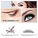 Magnetic Eyelashes No Glue-Reusable False Eyelashes Set for Natural Look,3D Reusable Full Eye Fake Lashes Extensions By Verfanny- Thick Soft & Handmade Seconds to Apply (1 Pair 4 Pcs)