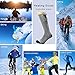 SNOW DEER Upgraded Heated Socks,Electric Rechargeable Battery Heating Socks for Men Women,Winter Ski Hunting Camping Hiking Riding Motorcycle Warm Socks Foot Warmer