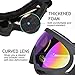 Outgeek Ski Goggles, 2-Pack Skate Glasses with UV 400 Protection Windproof and Dustproof for Snowboard Motorcycle Bicycle