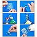 Homder 13.2lb/6kg(Max)Transparent Super Heavy Duty Sticky Glue No Scratch kitchen and Bathroom Hook ,Waterproof and Oilproof,Super Load Reusable for Bathroom Kitchen Wall & Ceiling Hanger(8 pcs)
