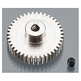Nickel-Plated 48 Pitch Pinion Gear, 40T