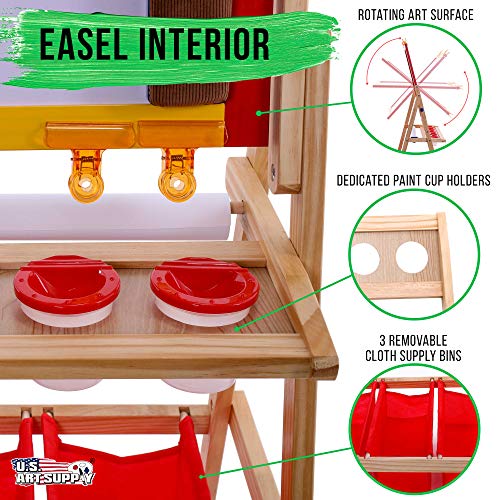 2 Art+Supply+Flip+Over+Double+Sided+Chalkboard