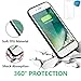 iPhone 8/7/6s/6 Battery Case,Kattiettery 5000mAh Rechargeable Charger Case Portable Charging Case for iPhone 8/7/6s/6 (4.7 inch) Extended Case Battery/Provide Tempered Glass Screen Protectors