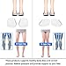 Medial & Lateral Heel Wedge Silicone Insoles, Supination & Pronation Corrective Heel Insoles, Gel Adhesive Shoe Inserts for Foot Alignment, Knock Knee Pain, Bow Legs, O/X Type Legthumb 3