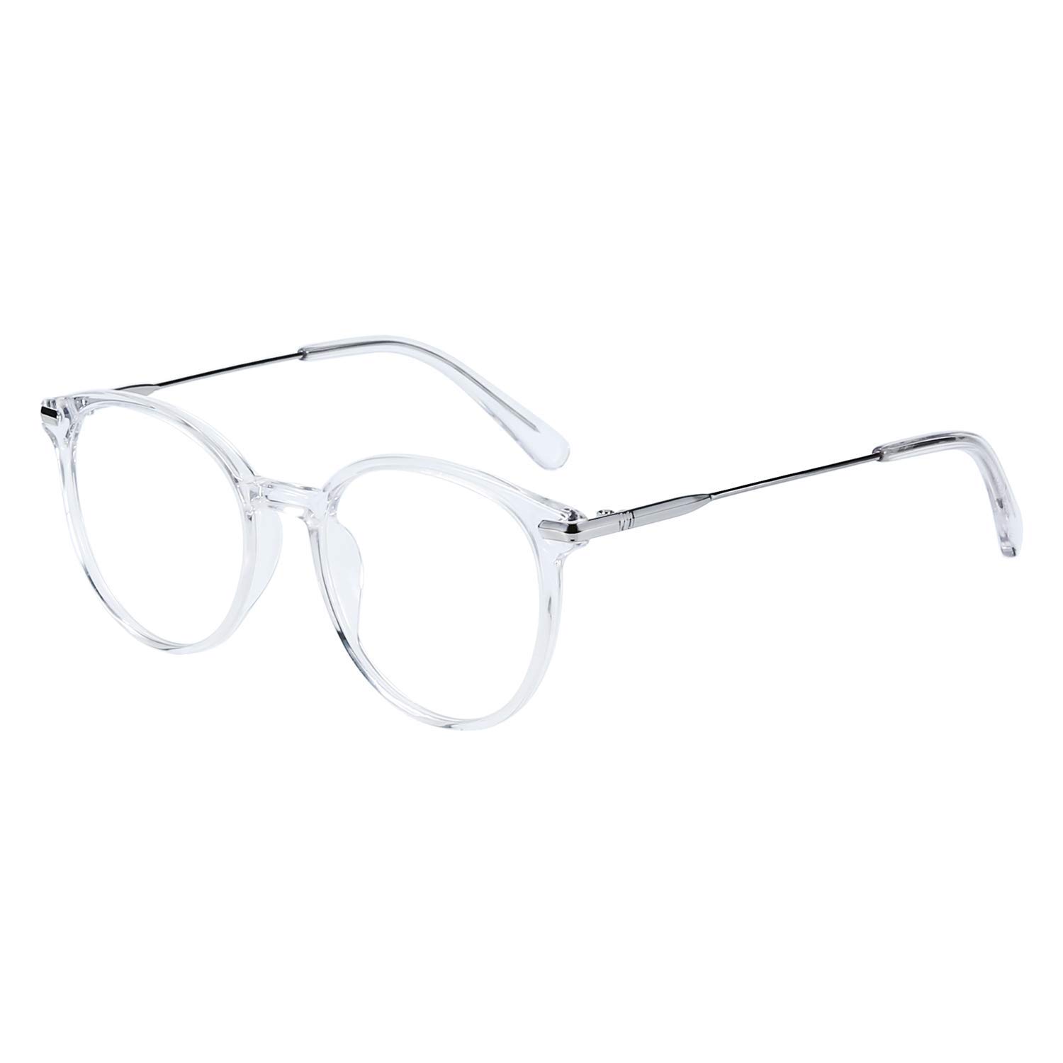 round glasses transparent