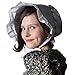 One Size Solid White Cotton Traditional Pioneer Bonnet