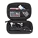 Samsung EHS330 Stereo Handsfree Headset Flat Wired Dual Earbuds With Microphone for Smartphones & Tablets Bundle with Accessory Case