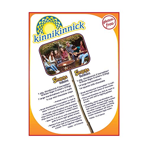 Kinnikinnick Gluten Free S'moreables Graham Style Crackers, 8 Ounce
