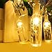 WAYNEWON LED Wine Bottles Lights, Battery Operated String Lights with Remote Control – Best Wedding Party Home Christmas Decorations (Warm White Glow)