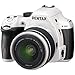 Pentax K-50 16MP Digital SLR Camera Kit with DA L 18-55mm WR f3.5-5.6 and 50-200mm WR Lenses (White)