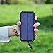Solar Charger, Solar Power Bank by Edaisy 8000mAh External Backup Solar Battery Charger Solar Phone Charger Dual USB Solar Power Charger with 6 LED Light for iPhone iPad Samsung Cellphones and More