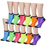 Tipi Toe Women's 12-Pairs Low Cut Athletic Sport Peformance Socks