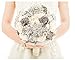 Pavian [My Darling] Advanced Customization Romantic Bride Wedding Holding Bouquet Roses Multi-Color Selection-Gray