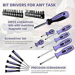 Purple Tool Set,ACOSEA 223-Piece Tool Sets for