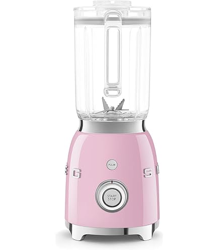 【5.5万新品】♥️SMEG ジューサー　ミキサー　ブレンダー　ピンク　イタリア製 Amazon.com: SMEG 50's Retro Style Personal Blender with Backlit